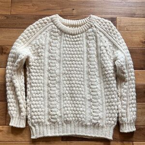 Vintage Aran Bonner of Ireland Fisherman Knit Sweater